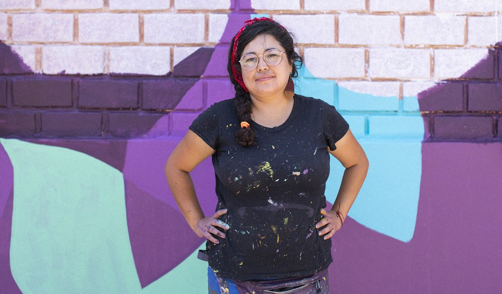 Jennifer Díaz: Intento dar alegría y embellecer los espacios con mis murales