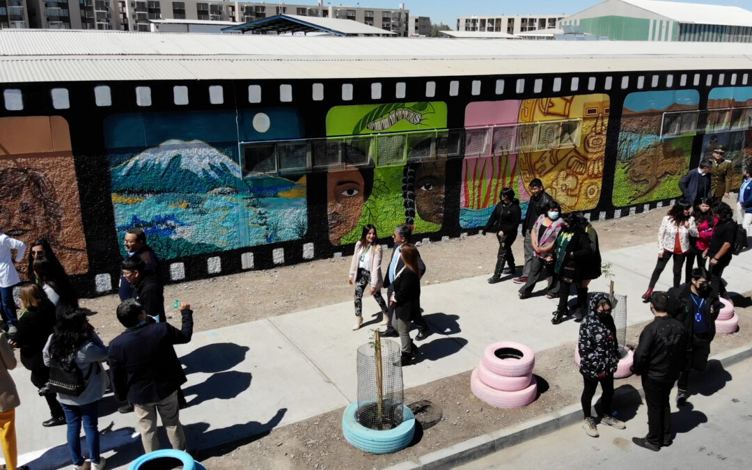 “Murales para Chile” inaugura su séptimo mural en Antofagasta.