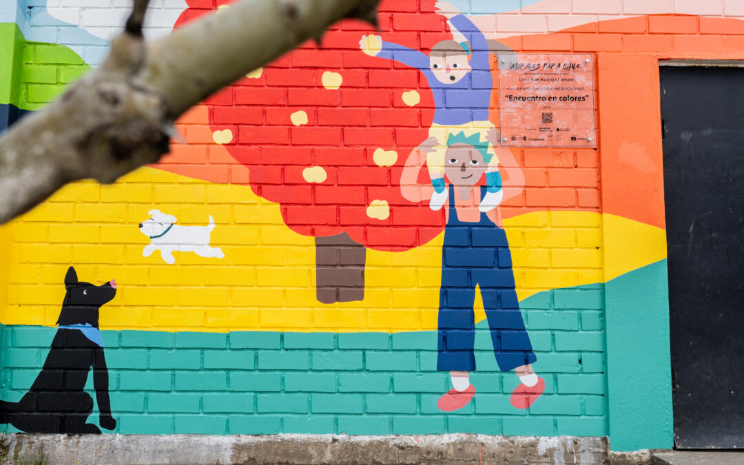 Murales para Chile: Inauguramos el cuarto mural del 2023 en Punta Arenas